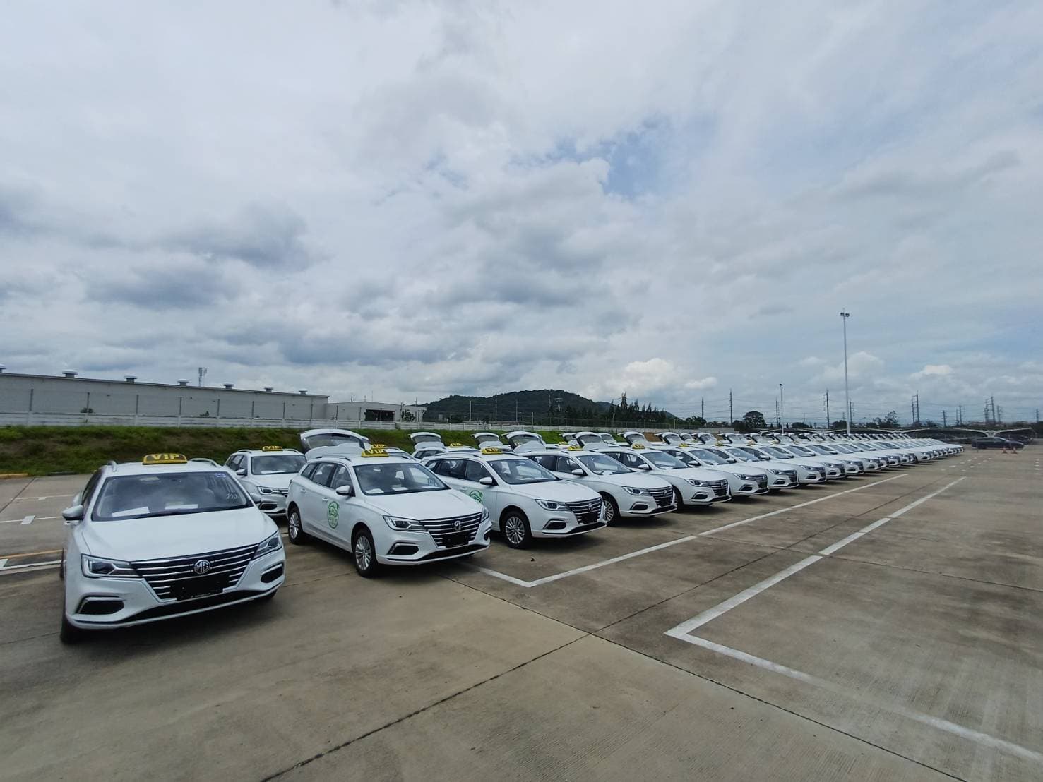 EasyVolt EV taxi fleet operating in Phuket