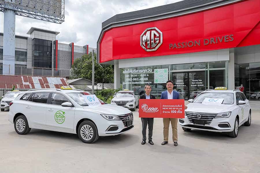 EasyVolt EV taxi fleet operating in Phuket