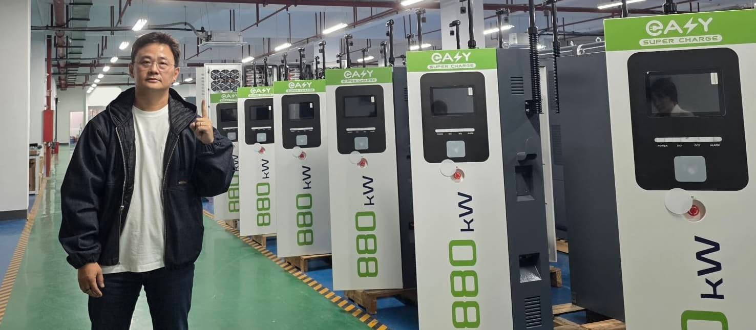 EvEra flagship 880kW charging hub equipment — Phuket